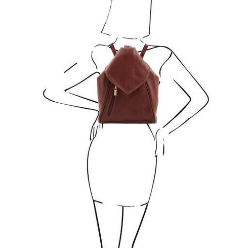 Delhi - Leather backpack